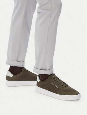 Tommy Hilfiger Tommy Hilfiger Sneakers Th Court Knit FM0FM05823 Verde