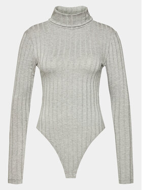Edited Edited Body Viola Szürke Tight Fit