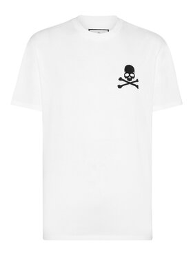 PHILIPP PLEIN PHILIPP PLEIN T-Shirt 19479 Bílá Regular Fit