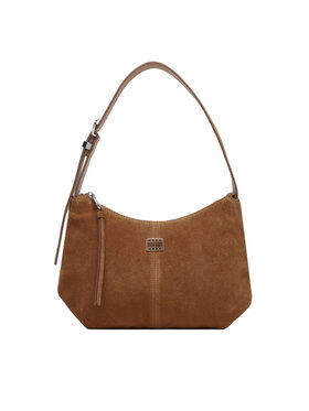 Tommy Jeans Tommy Jeans Ročna torba Tjw Slouchy Suede Shoulder Bag AW0AW18859 Rjava