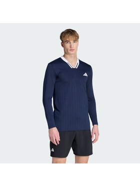adidas adidas Koszulka techniczna 162190 Niebieski jasny Slim Fit