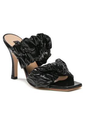 PINKO Pinko Klapki Bela Cruz Sabot AI 21-22 BLKS1 1H20XR Y7K7 Czarny
