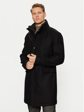 JOOP! JOOP! Wollmantel 17 JC-251Makse 30043638 Schwarz Regular Fit