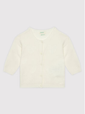 United Colors Of Benetton United Colors Of Benetton Cardigan 1036A5001 Bianco Regular Fit