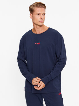 Hugo Hugo Тениска с дълъг ръкав 50502399 Тъмносин Regular Fit
