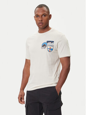 Napapijri Napapijri T-Shirt S-Montepiana NP0A88SV Beige Regular Fit