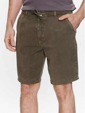 INDICODE INDICODE Szorty materiałowe Vino 70-644 Khaki Regular Fit
