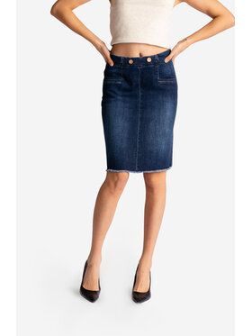 RJ Rocks Jeans RJ Rocks Jeans Spódnica jeansowa Sophia Niebieski Comfort Fit