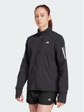 adidas adidas Kurtka do biegania 152021 Czarny Regular Fit