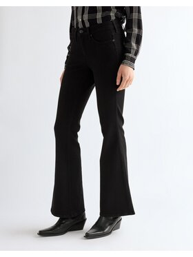 Wrangler Wrangler Jeansy MONTANA Czarny Wide Leg