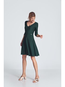 FIGL FIGL Šaty M709 Zelená Regular Fit