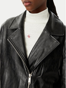 Calvin Klein Jeans Μπουφάν από απομίμηση δέρματος Calvin Klein Jeans - 4