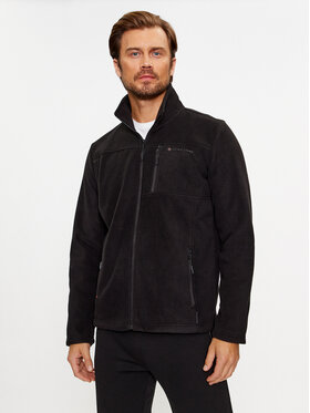 Volcano Volcano Fleecová mikina F-Rico M16183-W24 Čierna Regular Fit