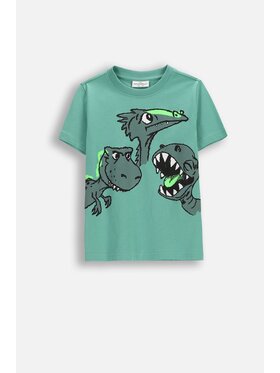 Coccodrillo Coccodrillo T-Shirt WC6143235VBA-011 Zielony Regular Fit