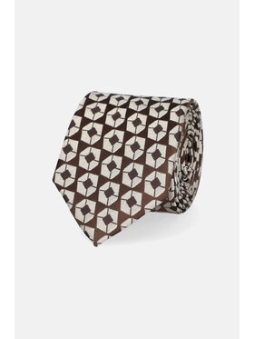 Lancerto Lancerto Krawat KR090123000011 Brązowy