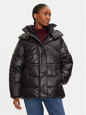 KARL LAGERFELD KARL LAGERFELD Daunenjacke 246W1510 Schwarz Regular Fit