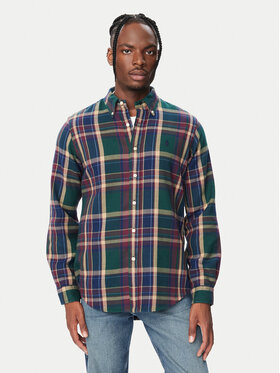 Polo Ralph Lauren Polo Ralph Lauren Košeľa 710B30152001 Tmavo zelená Custom Fit