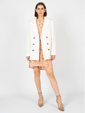 Silvian Heach Silvian Heach Marynarka GPP23473GC Biały Regular Fit