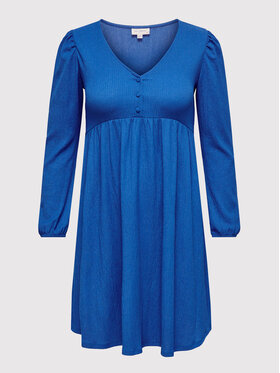 ONLY Carmakoma ONLY Carmakoma Φόρεμα καθημερινό Nanna 15265672 Μπλε Regular Fit