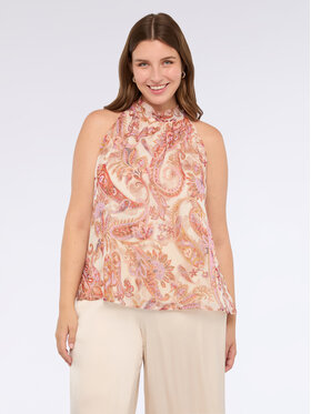 Fiorella Rubino Fiorella Rubino Top D002T000260N0R6 Różowy Regular Fit