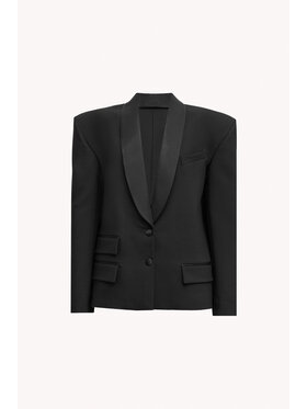 Epuzer Epuzer Marynarka Muse Smoking Czarny Standard Fit
