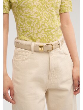 Trussardi Trussardi Pasek B344B100044N083 Kremowy
