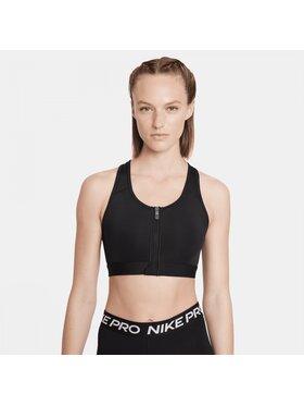 Nike Nike Biustonosz sportowy Dri-FIT Swoosh Czarny