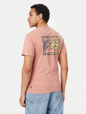 Billabong Billabong T-Shirt Crayon Wave EBYZT00525 Světle růžová Regular Fit