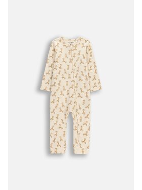 Coccodrillo Coccodrillo Pajac WC6404205PJS-003 Écru Regular Fit