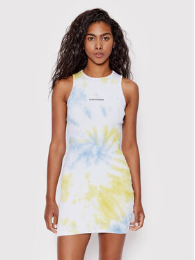Sixth June Sixth June Poletna obleka 32921 Pisana Slim Fit