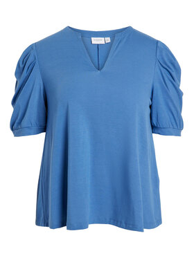 Evoked Vila Vila Bluza 14084750 Modra Regular Fit
