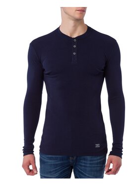 Cross Jeans Cross Jeans Longsleeve 15129-001 Granatowy Slim Fit