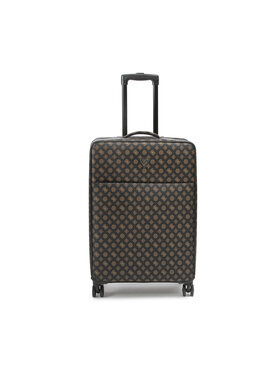 Guess Guess Velký kufr Peony Travel TMPEON P3302 Hnědá