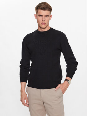 Guess Guess Džemperis M3YR06 Z2VU2 Melns Regular Fit
