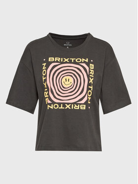Brixton Brixton Majica Dizzy 16867 Črna Regular Fit