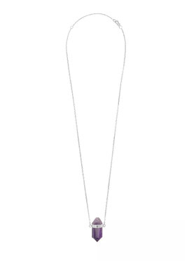 IZABELLA BUDRYN JEWELLERY IZABELLA BUDRYN JEWELLERY Naszyjnik z ametystem Srebrny