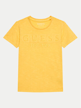 Guess Guess T-shirt L4GI09 K6XN4 Žuta Regular Fit