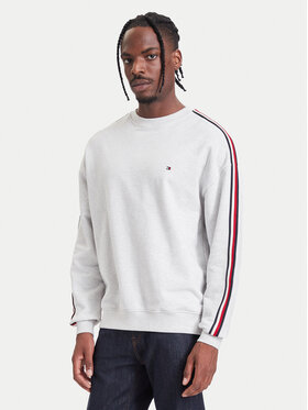 Tommy Hilfiger Tommy Hilfiger Bluza UM0UM03943 Szary jasny Regular Fit