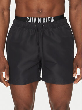 Calvin Klein Swimwear Calvin Klein Swimwear Pantaloncini da bagno KM0KM01093 Nero Regular Fit