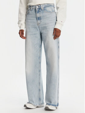 Tommy Jeans Tommy Jeans Blugi Claire DW0DW21291 Albastru Wide Leg
