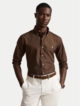 Polo Ralph Lauren Polo Ralph Lauren Koszula 710929349505 Brązowy jasny Custom Fit