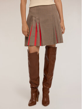 Motivi Motivi Gonna midi 1264Q001126N0V2 Marrone A-Line Fit