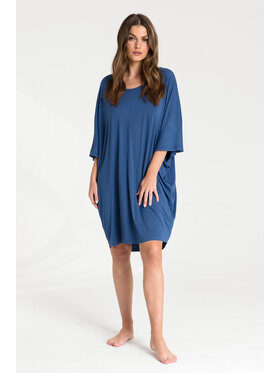 LaLupa LaLupa Koszula nocna LA071 Niebieski Comfortable Fit