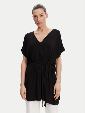 Liu Jo Beachwear Liu Jo Beachwear Sukienka plażowa VA5164 JS360 Czarny Relaxed Fit