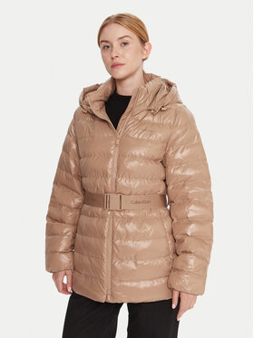 Calvin Klein Calvin Klein Zimska jakna LV044D542G Bež Regular Fit