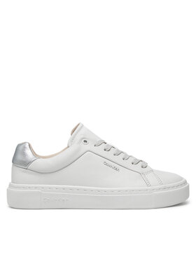 Calvin Klein Calvin Klein Sneakersy Cupsole Lace Up W/Ml HW0HW02288 Biela