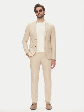 Lindbergh Lindbergh Костюм 30-606060 Бежов Slim Fit