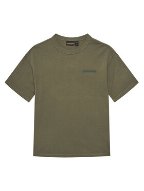 Napapijri Napapijri T-Shirt S-Ahr NP0A88ZO D Zelená Regular Fit