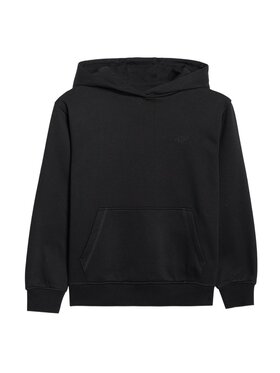 4F 4F Bluza BASIC+ Czarny Oversize