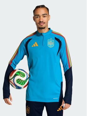 adidas adidas Bluza techniczna Spain 26 Tiro Training Niebieski jasny Slim Fit